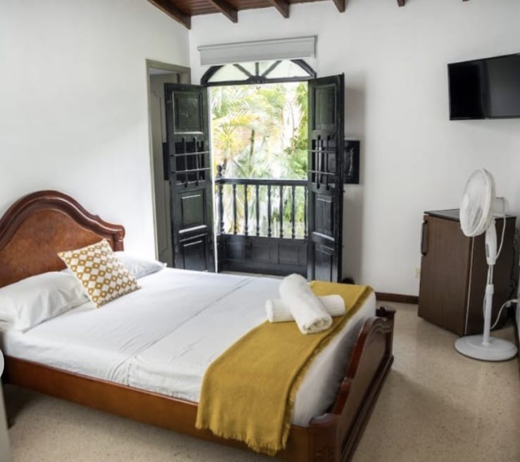 Habitación sencilla hotel Balcones de Malibú